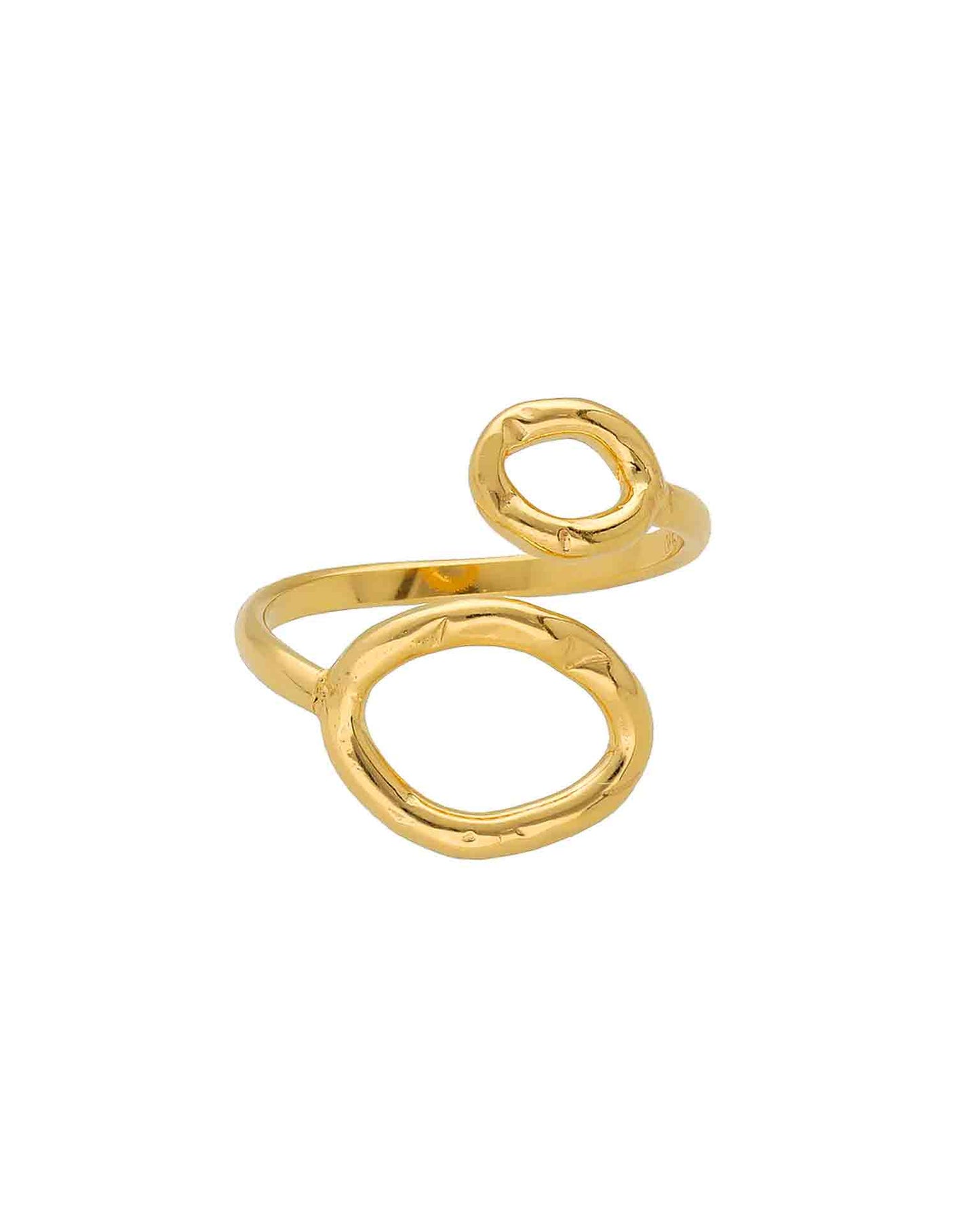 Anillo ajustable Radiance textura en Plata