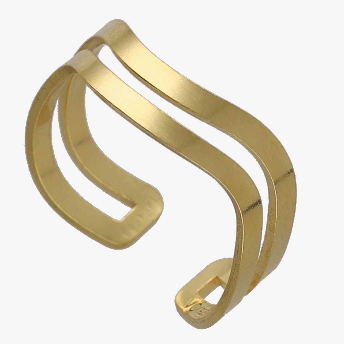 Anillo ajustable Connect en Plata