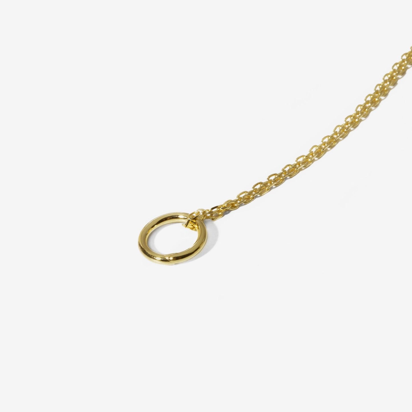 Collar corto Brava círculo en Plata