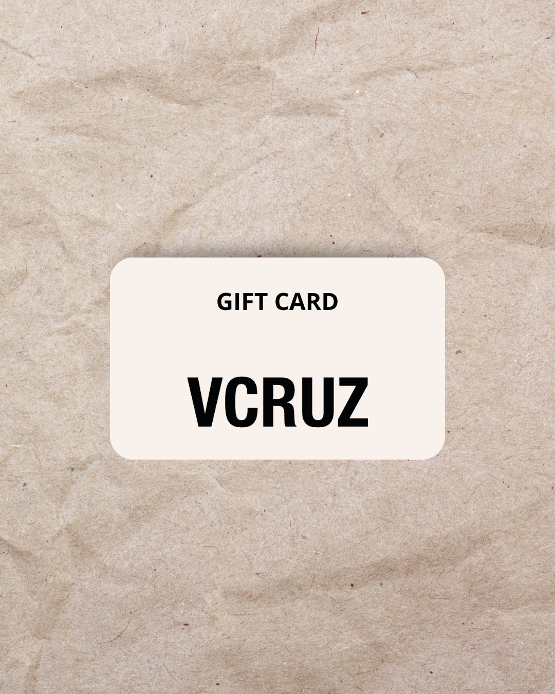 Tarjeta de regalo de VICTORIA CRUZ