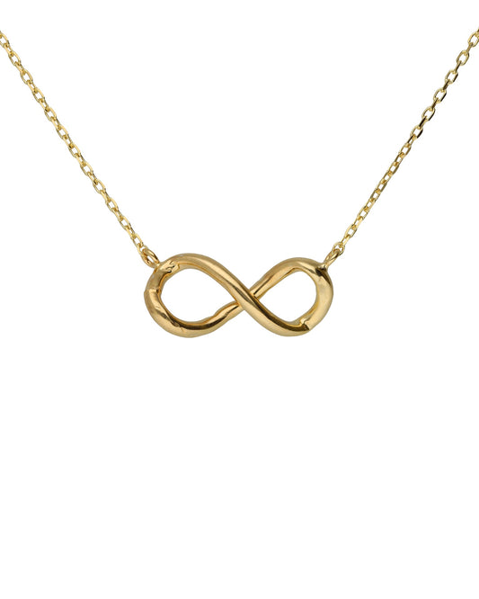 Collar corto infinito Sera en Plata