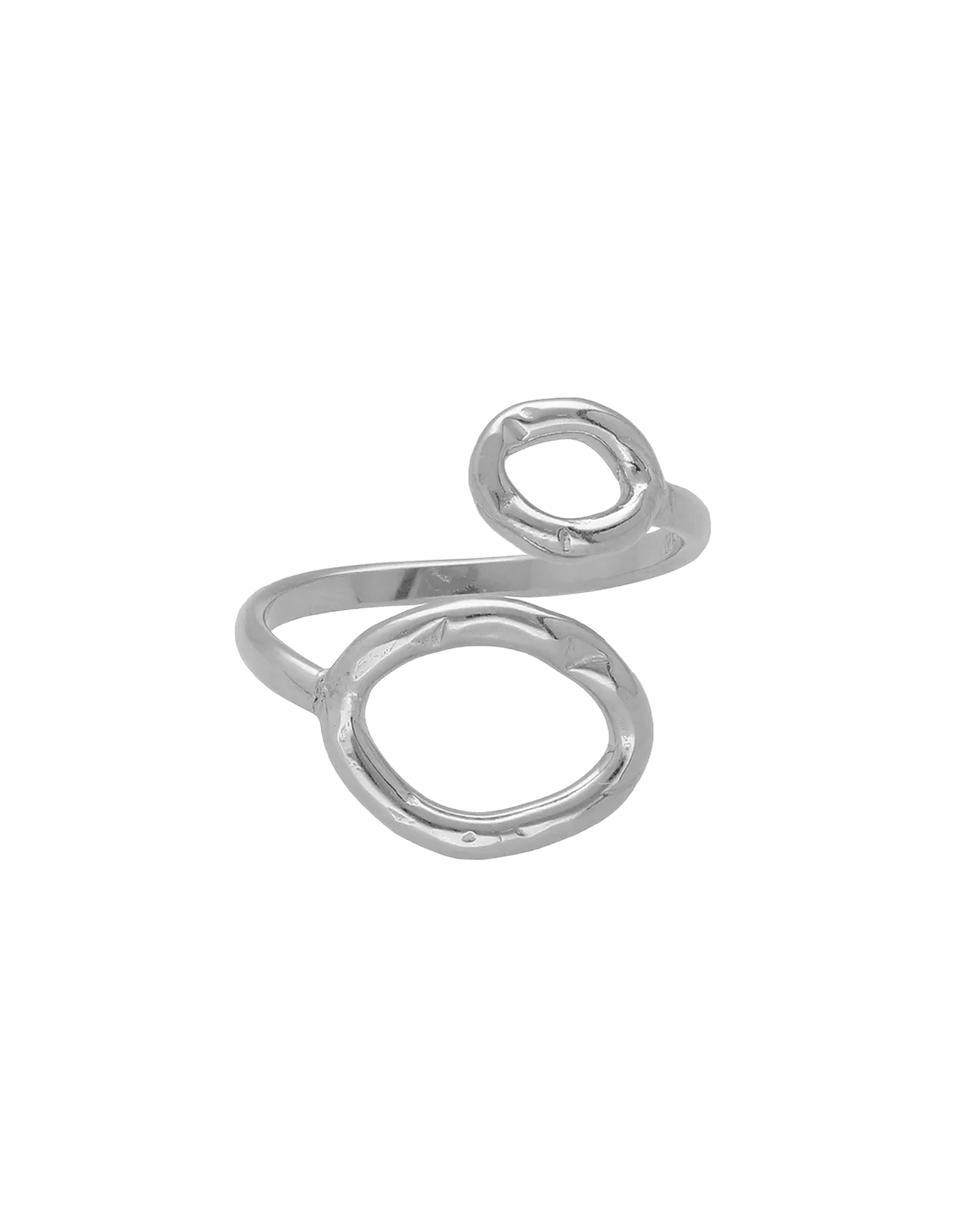 Anillo ajustable Radiance textura en Plata