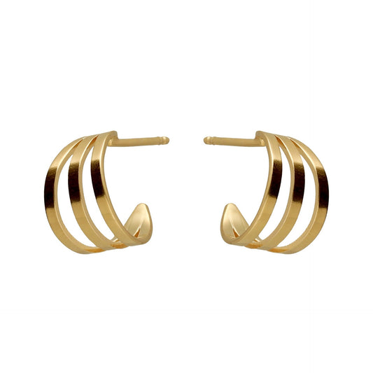 Pendientes aro Milan en Plata