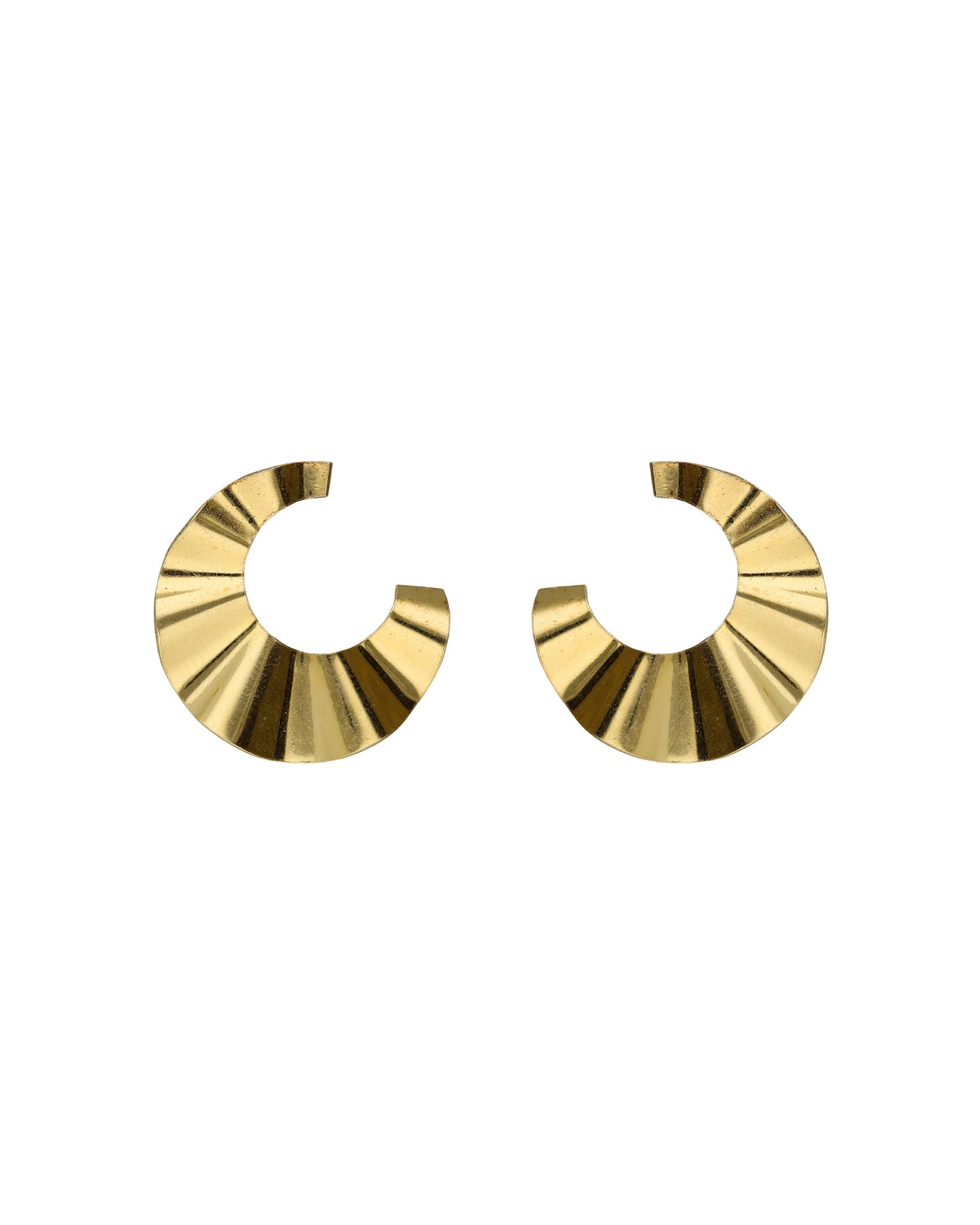 Pendientes cortos Alpina en Plata