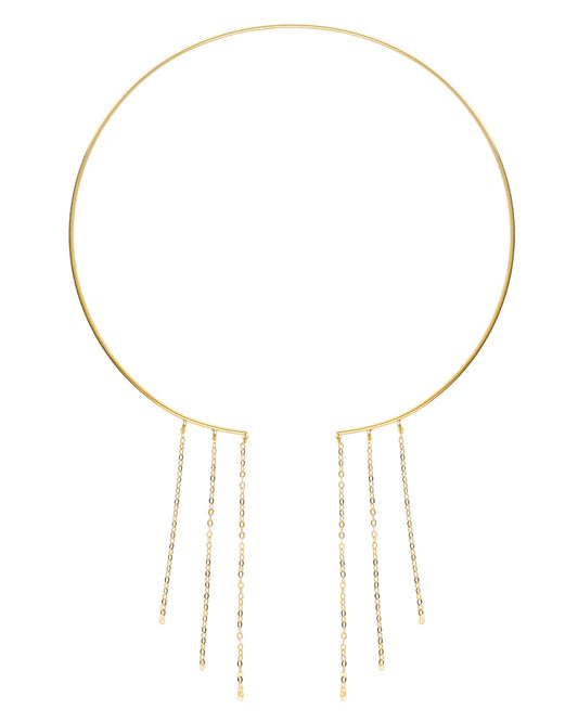 Choker Muse cadena en Plata