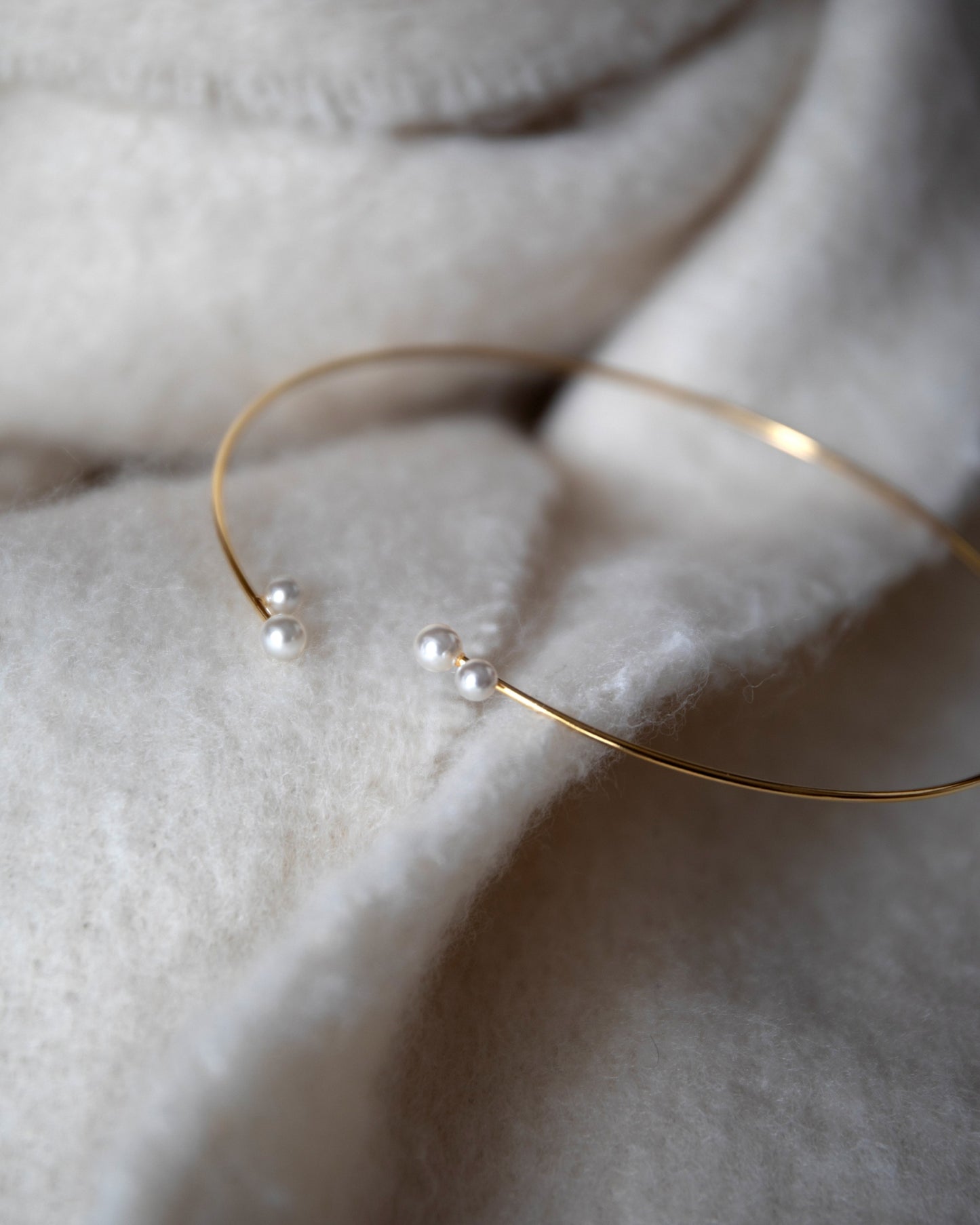 Choker Sera con perla en Plata