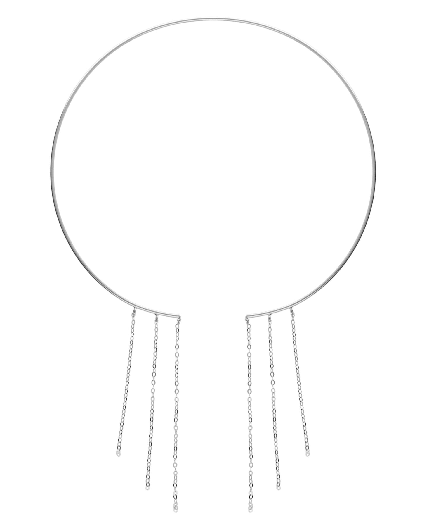 Choker Muse cadena en Plata