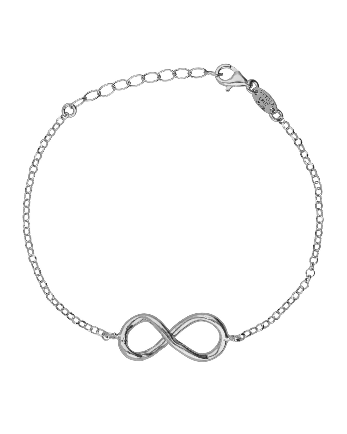 Pulsera infinito Sera en Plata