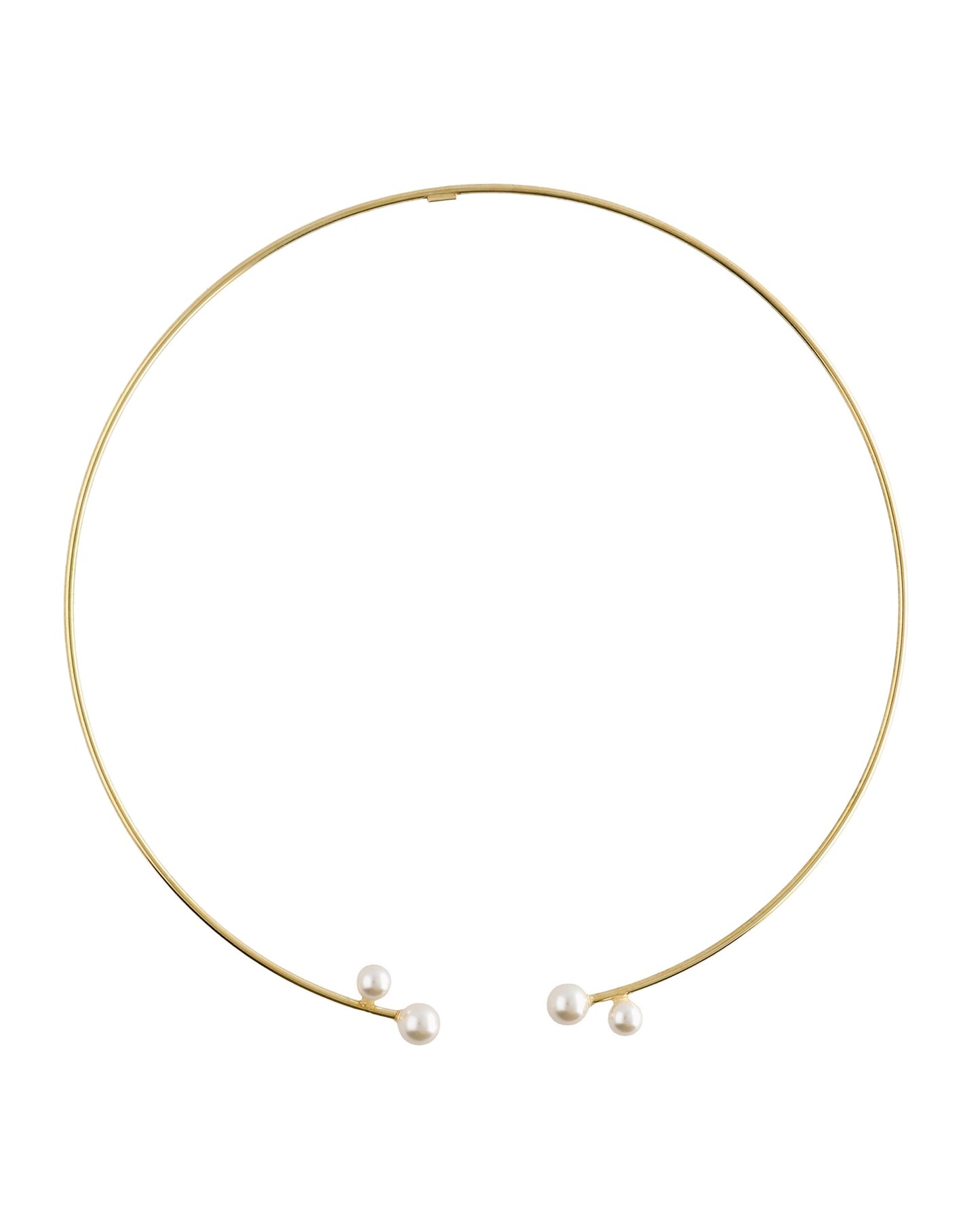 Choker Sera con perla en Plata